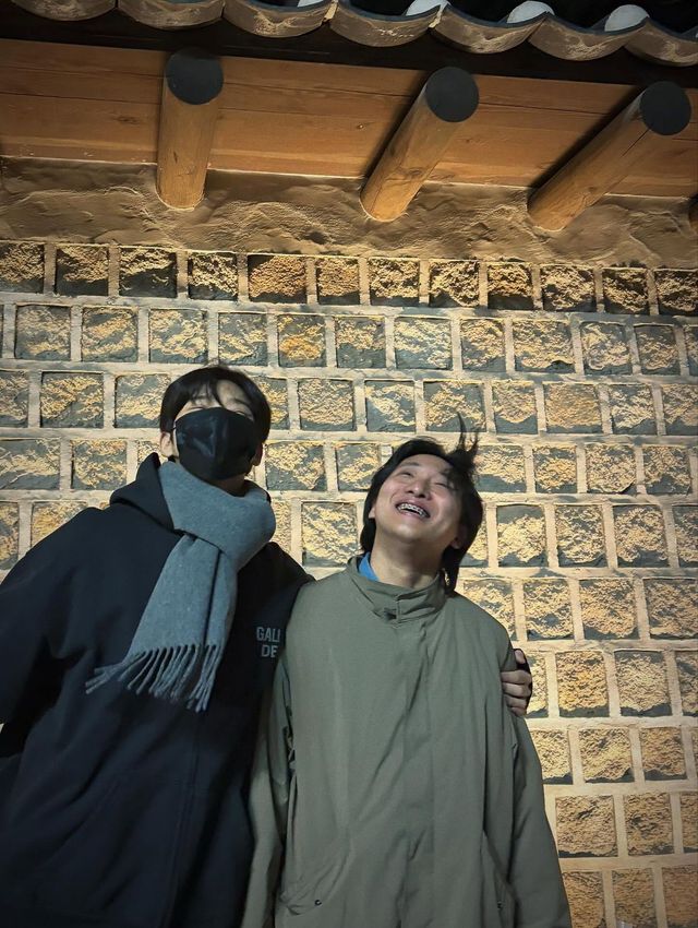 '찐친' 케미의 홍사빈과 문상민 / 이미지 출처: 문상민 인스타그램 @_sangmxn_