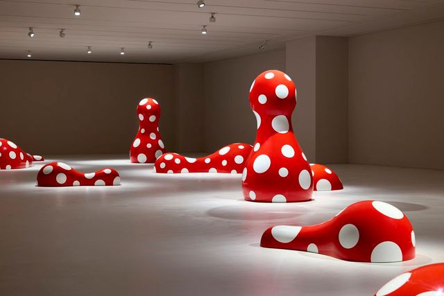 야오이 쿠사마의 상징인 도트 무늬가 인상적이다. / 출처: 세화미술관 홈페이지