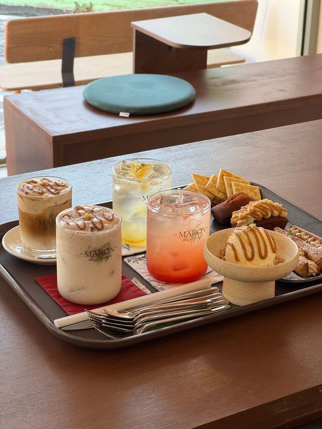 밤잼을 활용한 디저트가 마롱드공주의 주메뉴다. / 출처: 네이버 지도 업체 제공