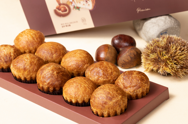 밤파이는 베이커리 밤마을의 대표메뉴이다. / 출처: 네이버 지도 업체 제공