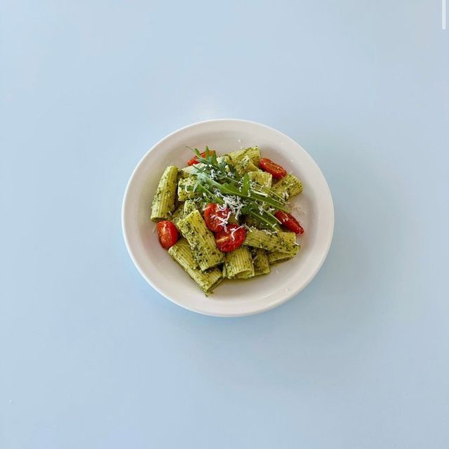 ‘바질페스토 파스타’는 식사 대용으로도 좋다. / 출처: 캥거루 네이버 지도 업체 등록