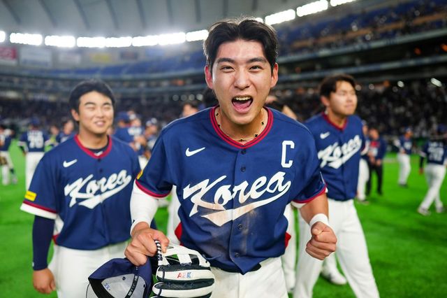 그냥 날라오는 공을 툭 잡았을 뿐이라고 말한 이정후 선수 / 이미지 출처: 게티이미지코리아