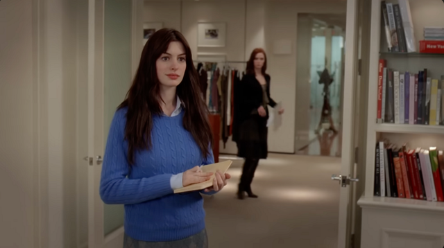 세룰리안 블루 명대사를 남긴 명장면 / 이미지 출처: HBO 유튜브