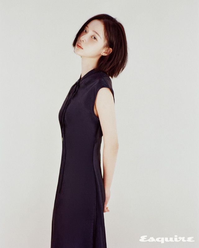 레이스업 새틴 드레스 폴로 랄프 로렌.