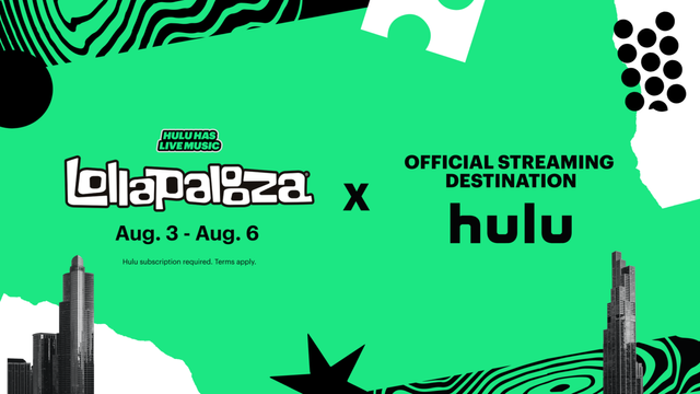 훌루는 폴라팔루자 페스티벌을 처음부터 끝까지 송출한다. / 출처: 훌루