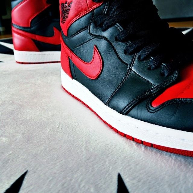 에어조던1 하이 브레드 / 이미지 출처: 필자 촬영