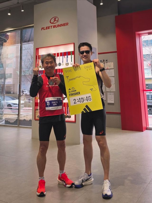 20년 이상 축적한 피팅 데이터를 보유한 대표가 운영하는 러닝화 편집숍. 이미지 출처 : 인스타그램 @fleetrunner