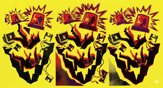 첫번째 서킷브레이커가 발동된 지 5개월만에 반복되었다. / 출처: 제미나이 나노바나나