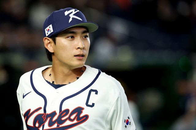 이정후는 대표팀 주장을 맡으며 막중한 책임감을 안게 되었다. / 출처: 게티이미지스
