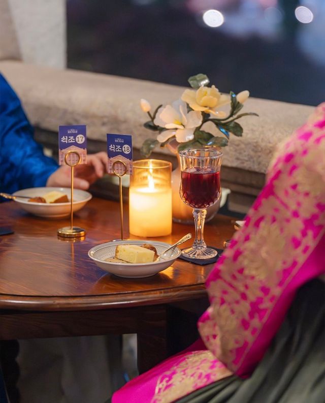 고종이 즐겨먹었다는 가배와 카스테라를 즐기는 티타임 시간이 준비돼 있다. / 출처: 국가유산진흥원 공식 인스타그램(@k.heritage.agency)