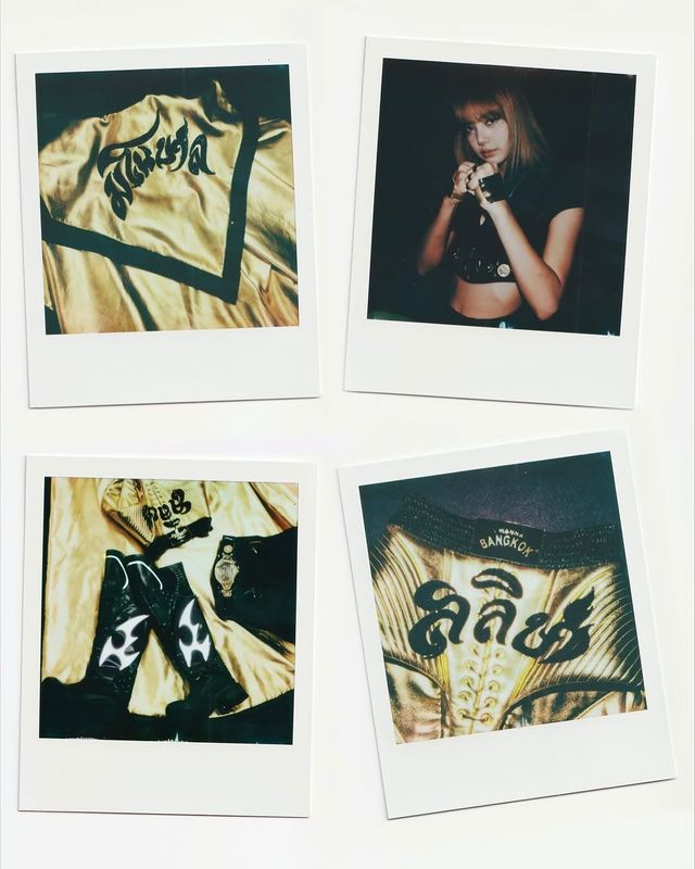 하이퍼리얼리즘 애니메이션 프린팅을 입힌 디자인이 주를 이룬다. 리사의 무대 의상 제작에도 참여했다. / 이미지 출처: IWANNABANGKOK 