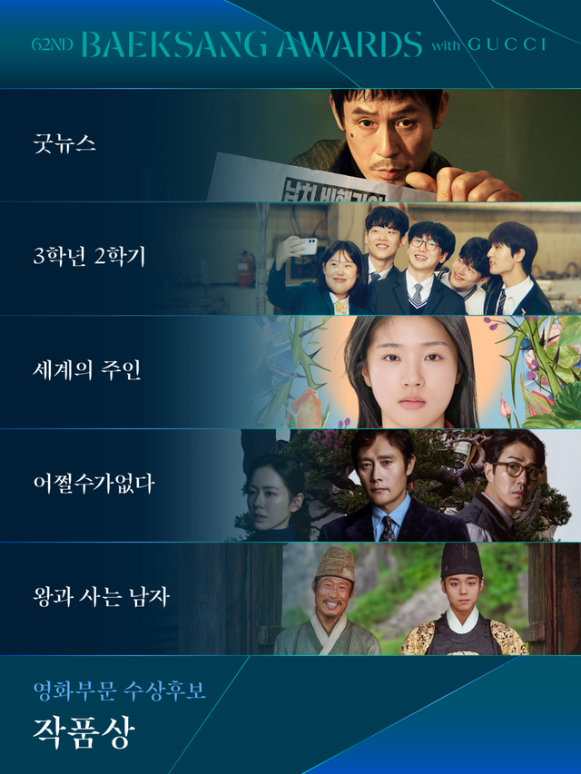 영화 부문 후보 공개 / 이미지 출처: HLL