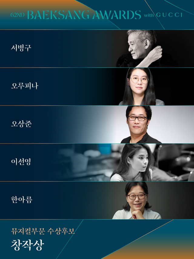 뮤지컬 부문 후보 공개 / 이미지 출처: HLL