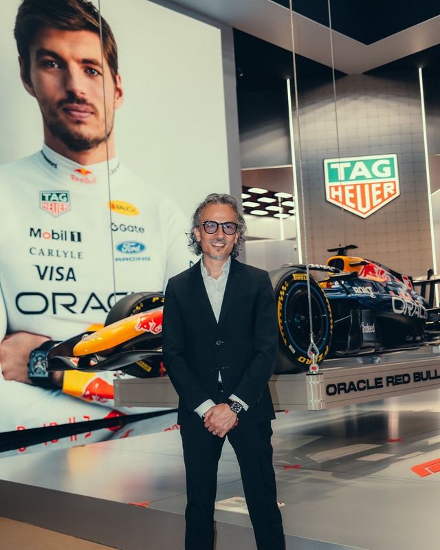 막스 베르스타펜의 모나코 그랑프리 경기를 헌정하는 모델 '모나코 크로노그래프'. / 이미지 출처: 인스타그램 @tagheuer