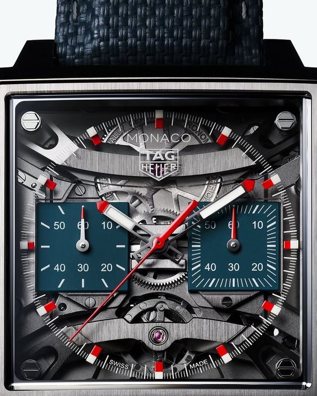 막스 베르스타펜의 모나코 그랑프리 경기를 헌정하는 모델 '모나코 크로노그래프'. / 이미지 출처: 인스타그램 @tagheuer