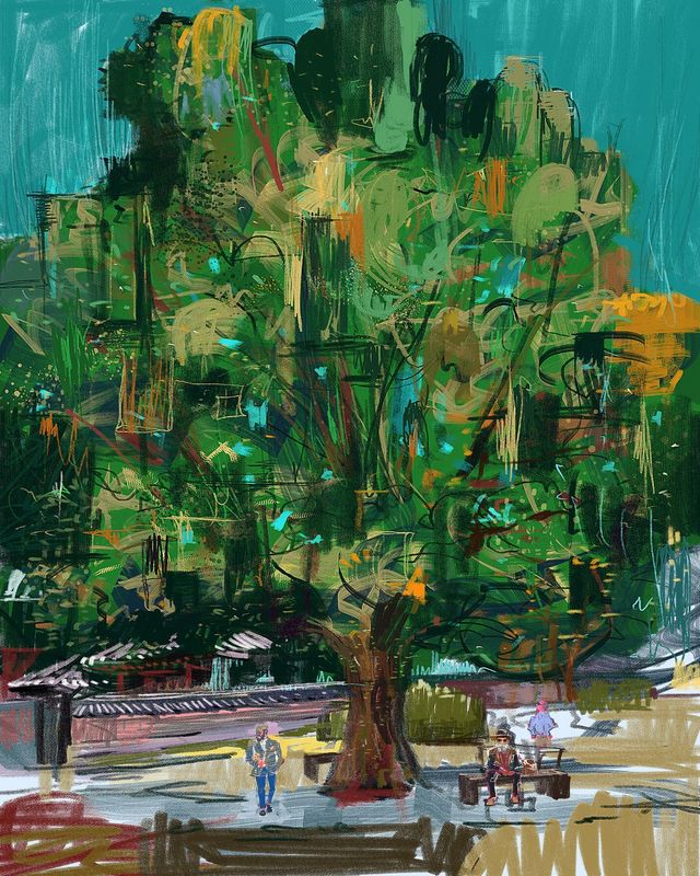 서울을 바라보는 방식, 홍승원 / 이미지 출처: 필자 아트웍 @maestrohsw