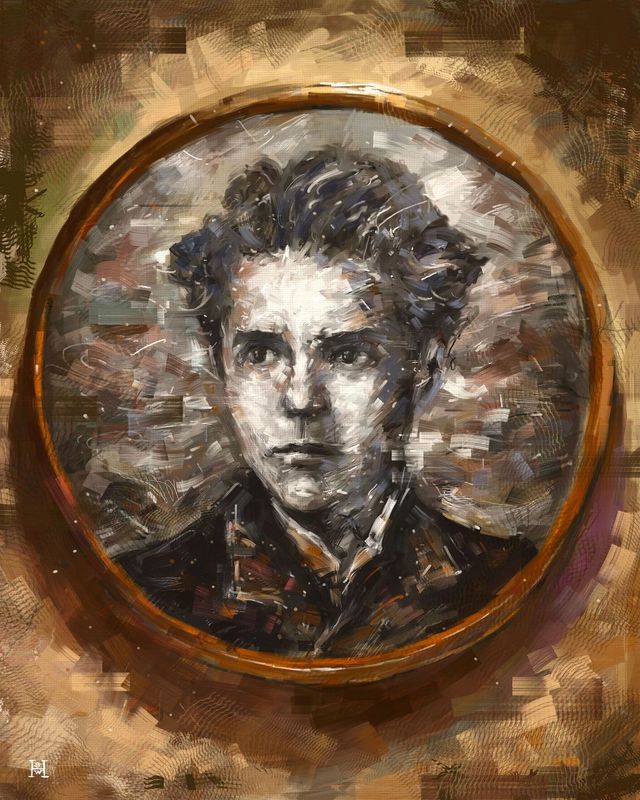  젊은 루이비통의 초상, 홍승원 / 이미지 출처: 필자 아트웍 @maestrohsw