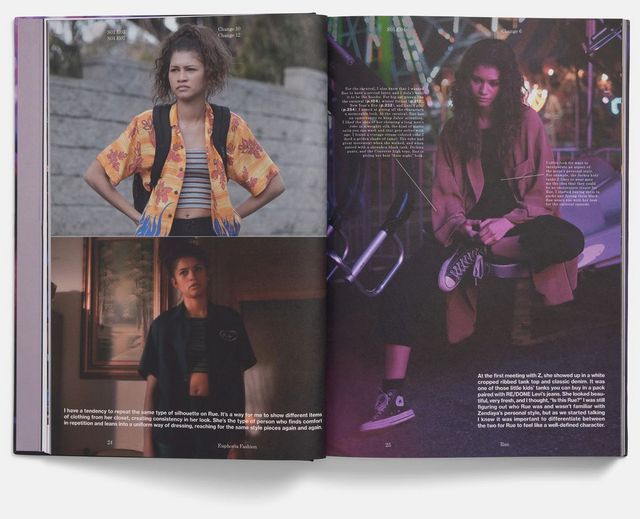 의상 디자이너 하이디 비벤스가 기록한 〈유포리아〉 패션 / 이미지 출처: @a24books