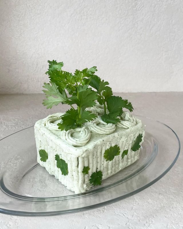 고수를 디저트로 즐기는 방법을 제안한다. / 출처: 원형들 인스타그램