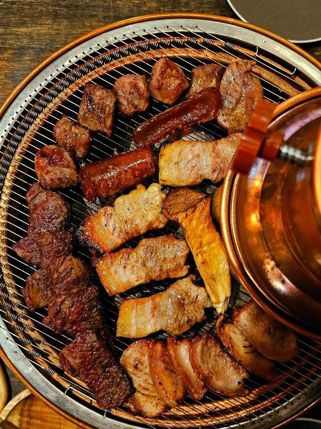 잠실백정 불판 위의 고기 / 이미지 출처: 네이버 지도