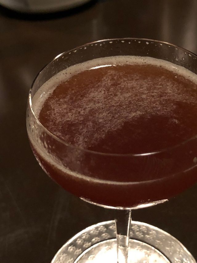 칵테일 블러드 앤 샌드 / 이미지 출처: 필자 촬영