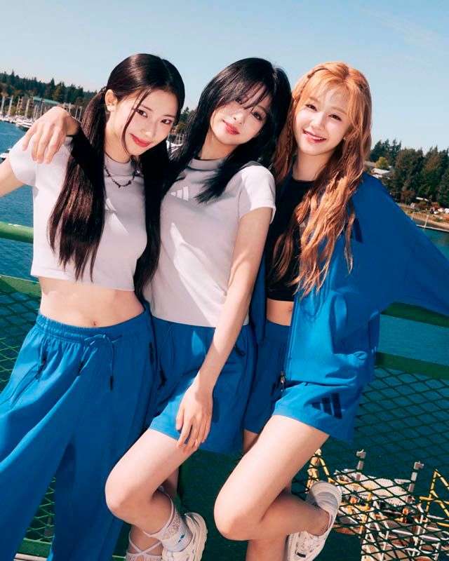 아디다스 SS26 ADIDAS Z.N.E.컬렉션을 착용한 베이비몬스터 / 이미지 출처: 아디다스.