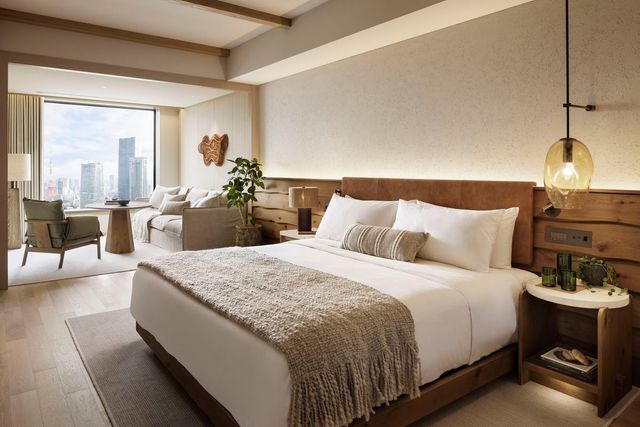 원 호텔 도쿄(1 Hotel Tokyo)의 도쿄타워 킹 룸 / 이미지 출처: 원 호텔 도쿄(1 Hotel Tokyo)