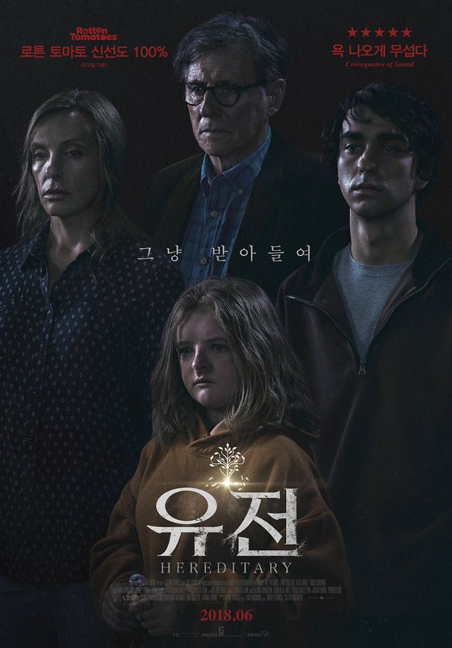 토니 콜렛의 압도적인 연기와 불길한 가족 서사로 A24 호러의 인상을 강하게 남긴 작품이다. / 출처: 네이버 영화