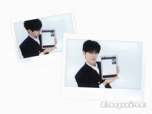 드라마 '닥터 섬보이' 방영을 기념해 에스콰이어를 찾은 배우 홍민기 