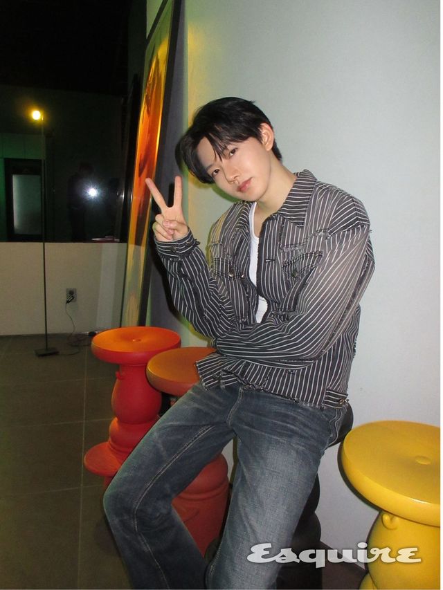 지훈이 직접 촬영한 준규 