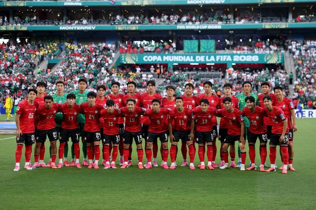 2026 북중미 월드컵 남아공전에서 대한민국 축구 대표팀의 모습
