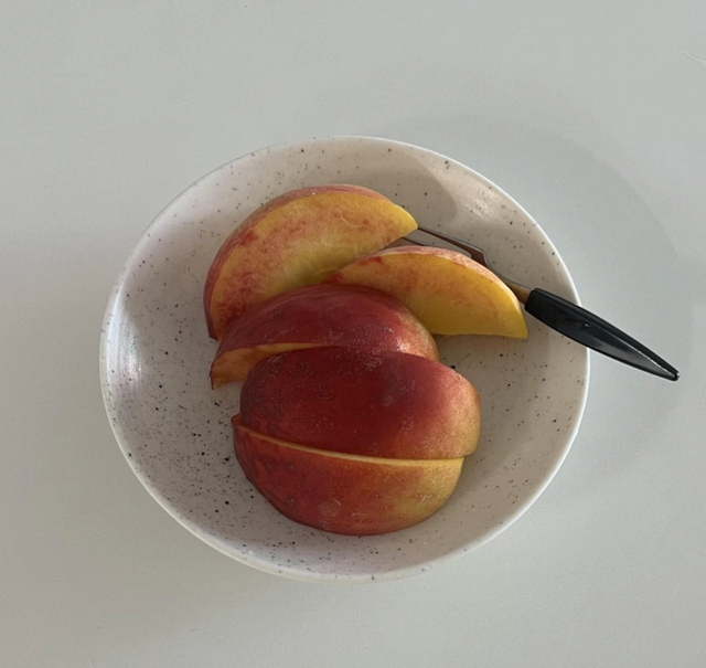 수황 복숭아