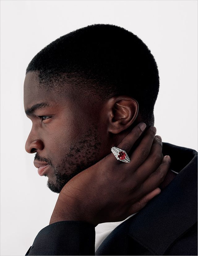 파늄 링을 착용한 스테판 바크.