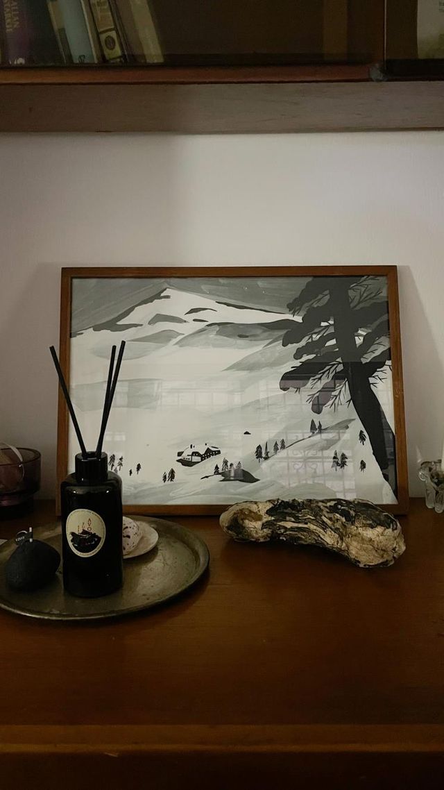 곽명주 작가의 그림. 