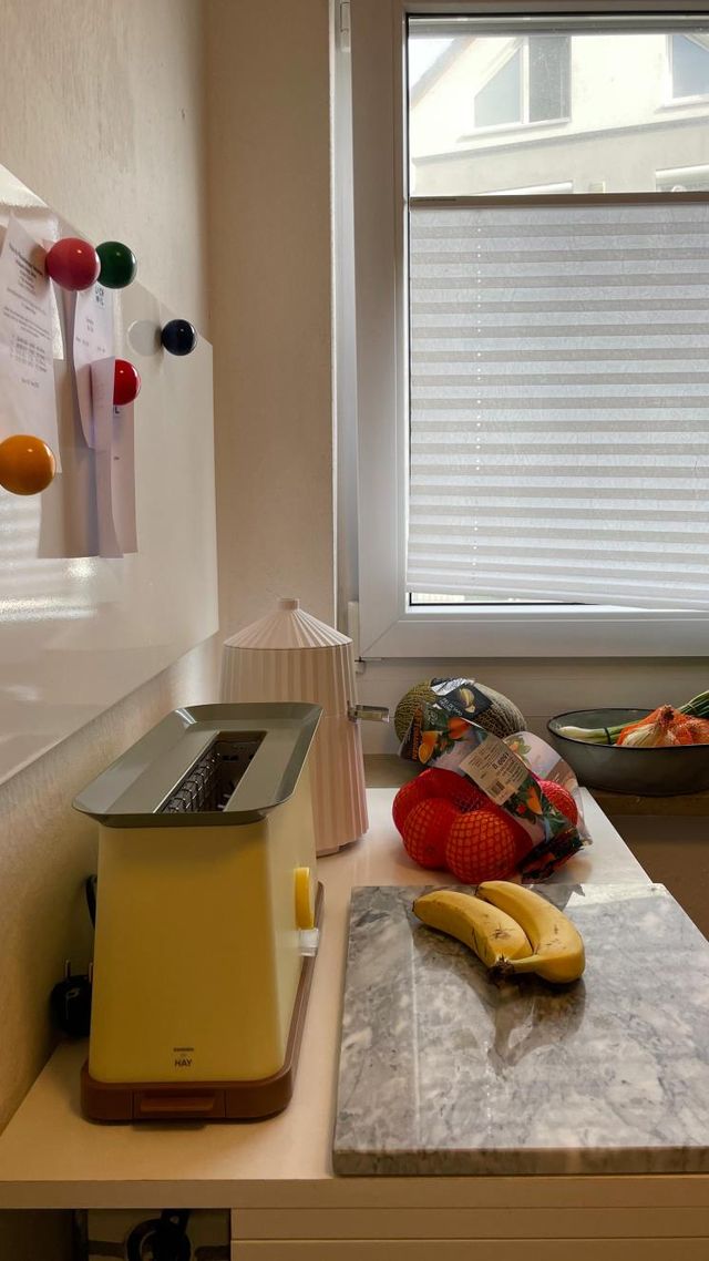 헤이의 주방용품인 소든 컬렉션의 토스터. 