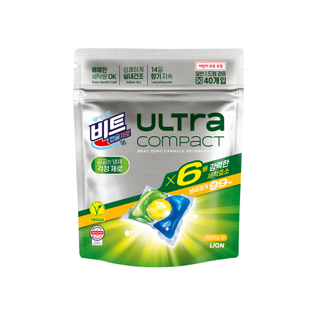 비트 울트라콤팩트 실내 건조: 탈취 기능 좋은 실내 건조용, 애플 블로섬 향, 중성~약알칼리성 4kg용 40개입+5개 1만1천9백원.