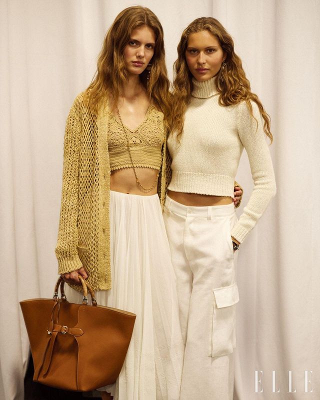  햄튼의 여유로운 분위기가 돋보인 랄프 로렌 컬렉션. 