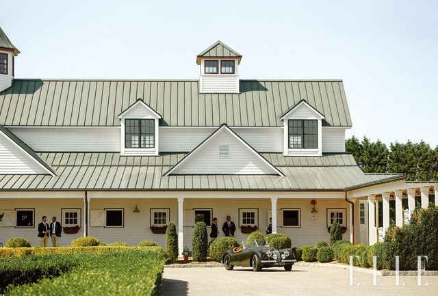 햄튼에서 열린 랄프 로렌 쇼장.