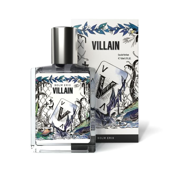 볼름에릭스 빌런 | 쐐기풀, 카다멈이 톡 쏜 후 금속성 튜베로즈가 피어나고 곧 머스크, 샌달우드가 감싸 안는, 알고 보면 인간적인 악당 같은 남성용 오 드 트왈렛, 50mL 7만9천원. 