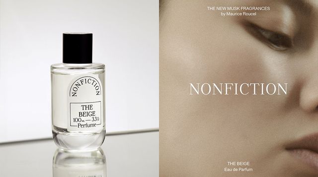 논픽션 머스크 컬렉션 ‘더 베이지 & 더 그레이 오드 퍼퓸’ 100ml 21만8천원, 30ml 10만8천원.