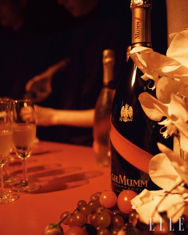 이날 시상식을 달콤하게 빛낸 샴페인 멈(G.H. Mumm)