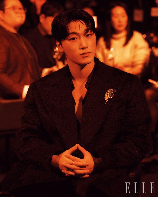 에이티즈 산이.