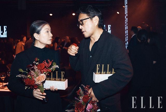 (왼)미술가 김수자. (오)건축가 조민석.