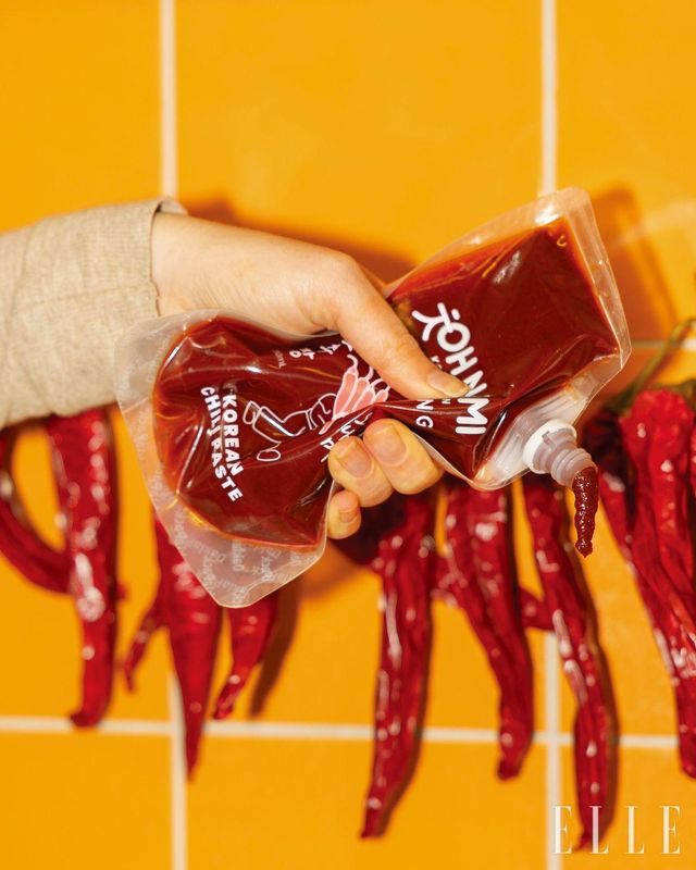 1개월 동안 숙성해서 만든 고추장.