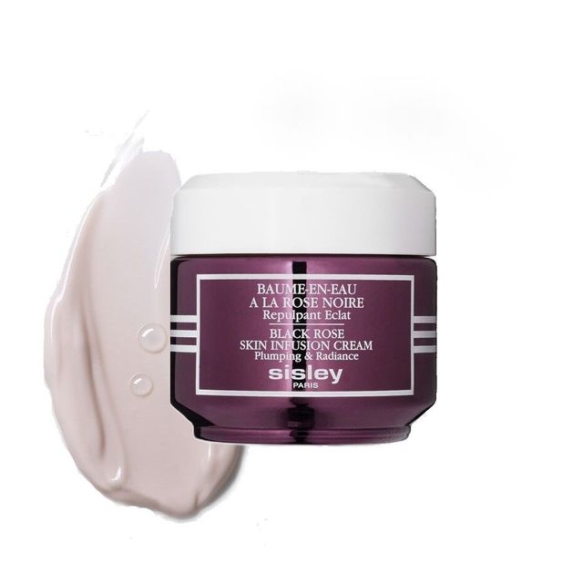 시슬리 블랙 로즈 스킨 인퓨전 크림 - 블랙 로즈와 알펜로제, 히비스커스 등 핑크 꽃 추출물들이 시너지 효과를 내는 피부 탄력, 톤 개선 수분 크림. 50mL 29만5천원. 