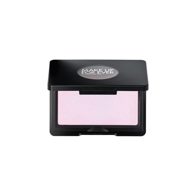 메이크업 포에버 아티스트 하이라이터 H120 바운시 라일락 - 미세한 입자가 얇게 발려 덧바르기에 따라 농도를 조절할 수 있는 블루, 퍼플 톤. 4g 4만5천원.