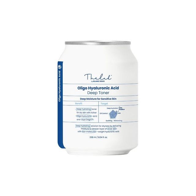 더랩바이블랑두 올리고 히알루론산 딥 토너 리필 - 히알루론산이 수분을 공급하는 토너. 전체 알루미늄 캔이라 다른 빈 캔들과 함께 배출하면 된다. 238 mL 2만1천원.