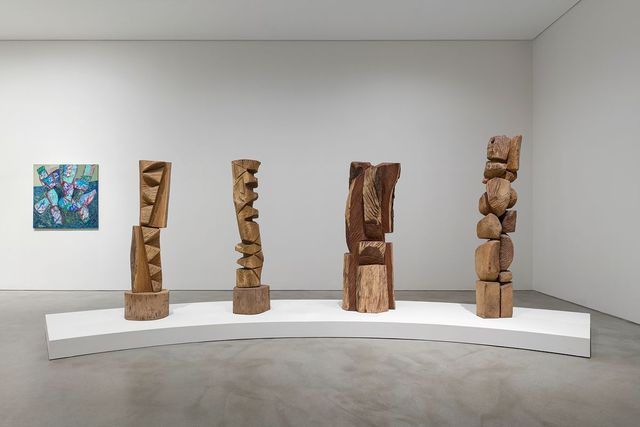 김윤신 개인전 설치전경, 이미지 제공: 국제갤러리