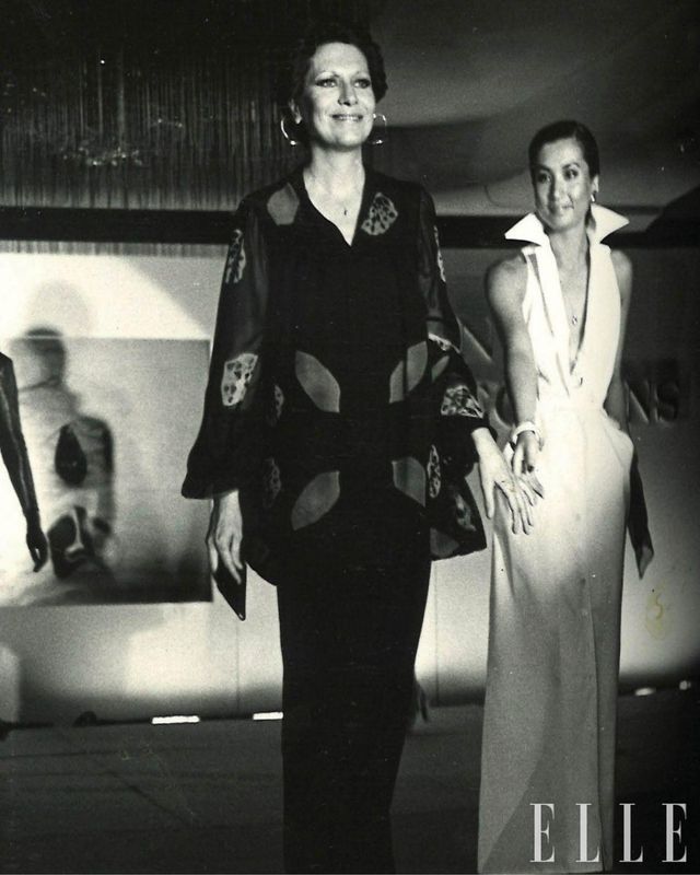 전설의 디자이너 엘사 페레티. 