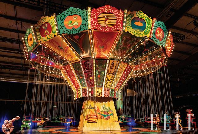 ‘루나 루나’에서 만날 수 있는 케니 샤프 회전그네. 